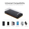 WLX-815P 180W 15 Ports USB Fast Charging Dock Smart Charger with Holder, AU Plug