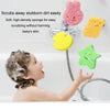 Baby Bathing Wood Pulp Sponge Cute Cartoon Soft Bath Sponge Bath Scrubber, Model: Little Star