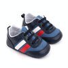D2566 Soft Soled Non-slip Baby Walking Shoes, Size: 11cm(Blue)
