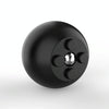 2 PCS Anxiety Relief Ball Emotional Venting Toy(All Black)