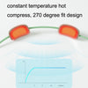 Home Electric Smart Cervical Spine Pulse Massager, Style: Heating Model(White)