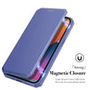 For iPhone 13 Pro DUX DUCIS New Skin X Series PU + TPU Horizontal Flip Leather Case with Holder & Card Slots (Blue)