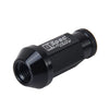 D1 Spec P1.5 M12x1.25 Racing Wheel Nut, Length: 50mm(Black)
