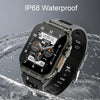 A70 1.96 Inch Health Monitoring Multifunctional IP68 Waterproof Bluetooth Call Smart Watch(Black)