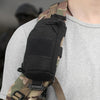 KOSIBATE Outdoor Sports Nylon Shoulder Strap Bag Accessory Sundry Bag (Black)