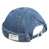 GEGEEN DOMOG Cowboy Landlord Hat Literary Melon Cap Retro Sailor Hat(Denim Blue)