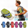 Ultra Light Sports Equipment Mobile Phone Arm Bag, Specification:Under 5.5 inches(Green)