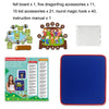 Story Felt Board Nursery Rhyme Storyboard Educational Early Education Toys