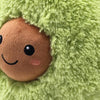 Long Plush Cartoon Avocado Shape Pillow Cushion Plush Toy, Height: 45cm