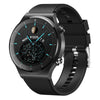 N58 IP67 1.28 inch  Touch Color Screen Smart Watch(Silicone Strap Black)
