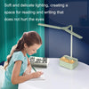 TD6 Student Mobile Phone Holder Pen Holder Eye Protection USB Desk Lamp(White)