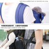 Doglemi Pet Outing Backpack Dog Shoulder Chest Bag Breathable Mesh Dog Cat Bag, Size:L(Gray)