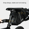 Rhinowalk RK19511 Full Waterproof Bicycle Saddle Tail Bag Big Capacity Road Bike Bag, Colour: RK19511 Black 10L