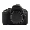 PULUZ Soft Silicone Protective Case for Canon EOS 1300D / 1500D(Black)