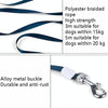 Retractable Dog Lead 5m, Tangle-Free, 20kg Dog, Black/Blue