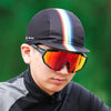 WEST BIKING YP0201298 Summer Outdoor Riding Breathable Sunscreen Hat, Size: Free Size(Gradient Orange Red Black)