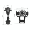 Universal Long Tube 3 Joints Adjustable Car Water Cup Position Cell Phone Holder(S0666A Silver)