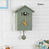 T60 Cuckoo Clock The Bird Reports On The Hour Clock, Colour: Green