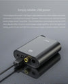 FiiO K3 Portable Headphone Amplifier DSD USB DAC for PC, Support COAXIAL / OPTICAL / 2.5 BALANCE(Black)
