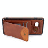 For Samsung Galaxy S10 Soft Skin Leather Wallet Bag Phone Case(Brown)