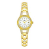 BS Bee Sister FA1679  Ladies Diamond Chain Watch Cute Small Round Watch With Calendar(Gold)
