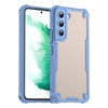 For Samsung Galaxy S22+ 5G Armor Glaze PC Hybrid TPU Phone Case(Blue)