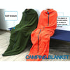Outdoor Fleece Sleeping Bag Camping Trip Air Conditioner Dirty Sleeping Bag Separated By Knee Blanket During Lunch Break Thickened Purple)