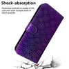 For Samsung Galaxy A36 5G / A56 5G Colorful Magnetic Buckle Leather Phone Case(Purple)