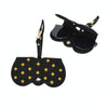 PU Sunglasses Bag Cute Quirky Sunglasses Box(Golden Star)
