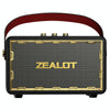 Zealot MT01M Retro Card Portable Wireless Bluetooth Speaker with Dual Microphones(Black)