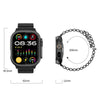 LEMFO LF40 2.01 inch Bluetooth Call Smart Watch, Support Heart Rate / Blood Oxygen(Silver Grey)