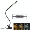 LED Desk Lamp 8W Folding Adjustable Eye Protection Table Lamp, USB Plug-in Version(Black)