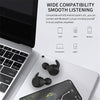 T20 TWS Bluetooth Hooks Wireless Sports Headphones with Charging Box IPX6 Waterproof Noise-cancelling Earphones(Gray)