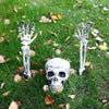 Halloween Simulation Skull Hand And Leg Horror Decoration Props Hand Bone Skull