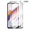 For Xiaomi Redmi 12C / Poco C55 2pcs ENKAY Hat-Prince Full Glue 0.26mm 9H 2.5D Tempered Glass Full Film