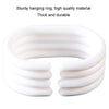 150x180cm Simple Fresh Style Home Shower Curtain Waterproof Thickened Bathroom Curtain Cloth With Hooks