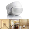 Outdoor PIR Motion Sensor Switch, 180° 10m, IP54 Waterproof, 110-220V