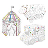 3D Graffiti Assembling DIY Manual Folding Paperboard Children Educational Toys(Mini Circus)