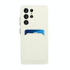 For Samsung Galaxy S21 Ultra 5G Card Slot Design Shockproof TPU Protective Case(White)