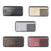 Car Sun Visor Card Glasses Holder Zipper Storage Bag(Red)