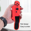 Dancing Wrist Bracelet Game Handle Strap For Switch JOY-CON(Red Green 29cm)