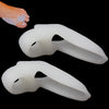 5 Pairs Gel Toe Spreader Eases Foot Pain Foot Bunion Guard Cushion for Hallux Valgus(White)