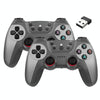 KM-029   2.4G One for Two Doubles Wireless Controller Support PC / Linux / Android / TVbox(Elegant Silver)