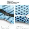 Car Supplies Lumbar Support Memory Foam Car Backrest Lumbar Cushion Seat Cushion Lumbar Pillow, Colour: Crystal Velvet Light Gray