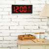 XM901 Multifunctional Large-screen High-definition Digital Display LED Electronic Wall Clock (Black)