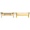 For Honor Watch 4 TMA-L19 1 Pair Metal Watch Band Connector(Gold)