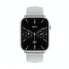 HD15 1.75 inch Silicone Strap IP68 Waterproof Smart Watch, Support Sedentary Reminder / Sleep Monitoring(Silver)