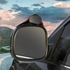 3R 3R-156 2 in 1 Car Auxiliary HD Blind Spot Mirror with Carbon Fiber Texture Rain Shield, Style:Oval Shape