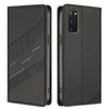 For Samsung Galaxy S20 Embossed Multi-functional Wallet Retro Leather Phone Case(Black)