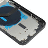iPhone 12 Back Cover Assembly (Black) with Keys & Wireless Charging